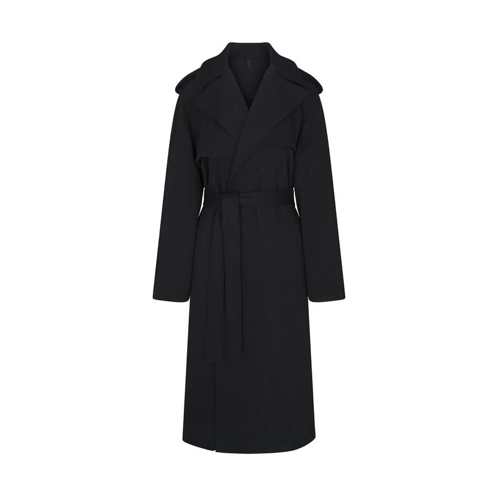 skims boyfriend fleece OVERSIZED TRENCH COAT